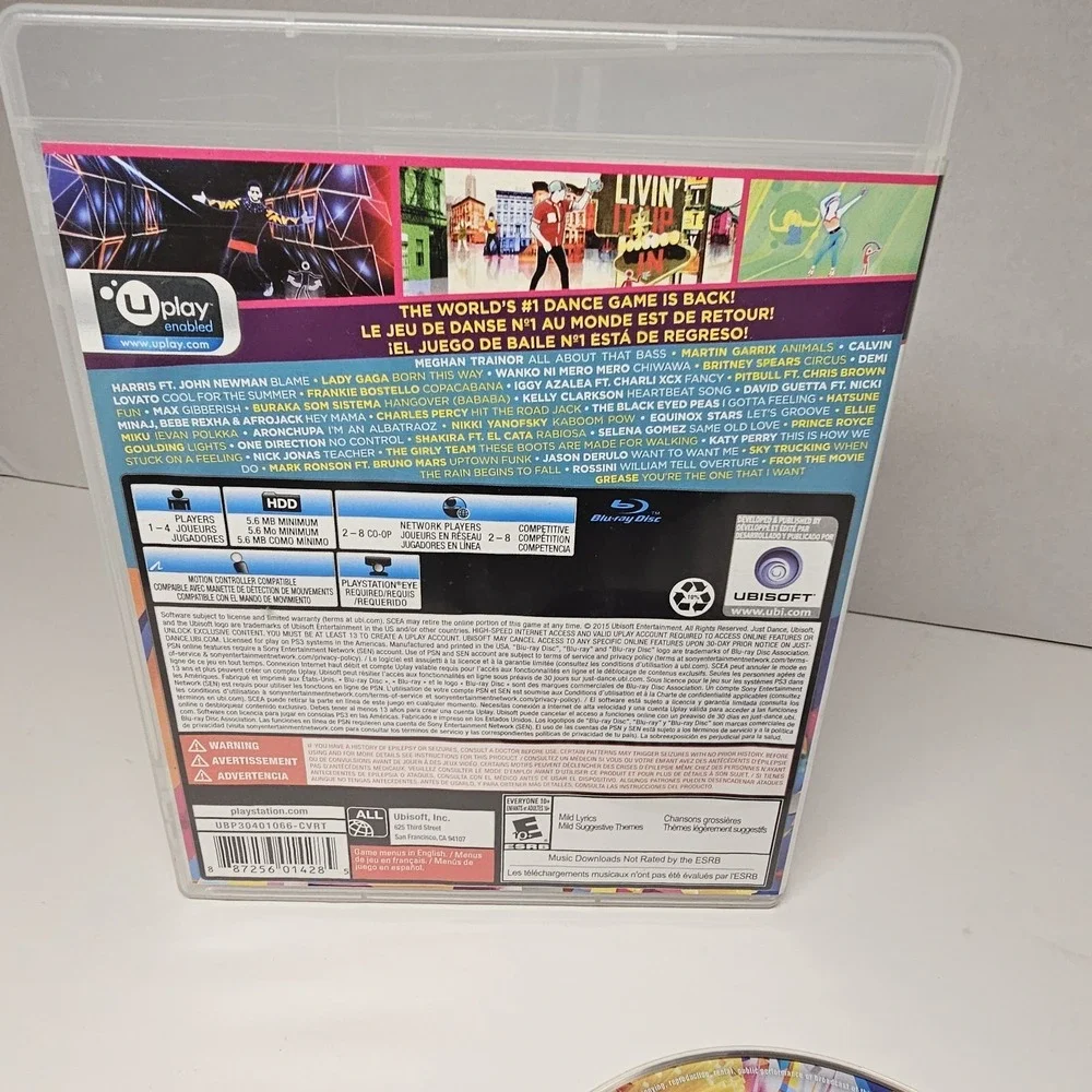 Just Dance 2016 (Sony‎ PlayStation 3, 2015)